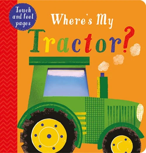 Where's My Tractor?, anglická kniha - leporelo