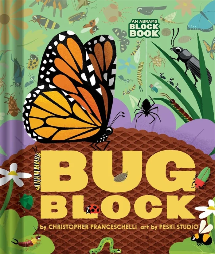 Bugblock, anglická kniha - leporelo