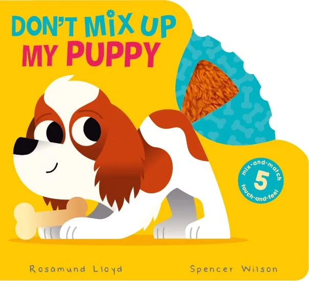Don't Mix Up My Puppy, anglická kniha - leporelo
