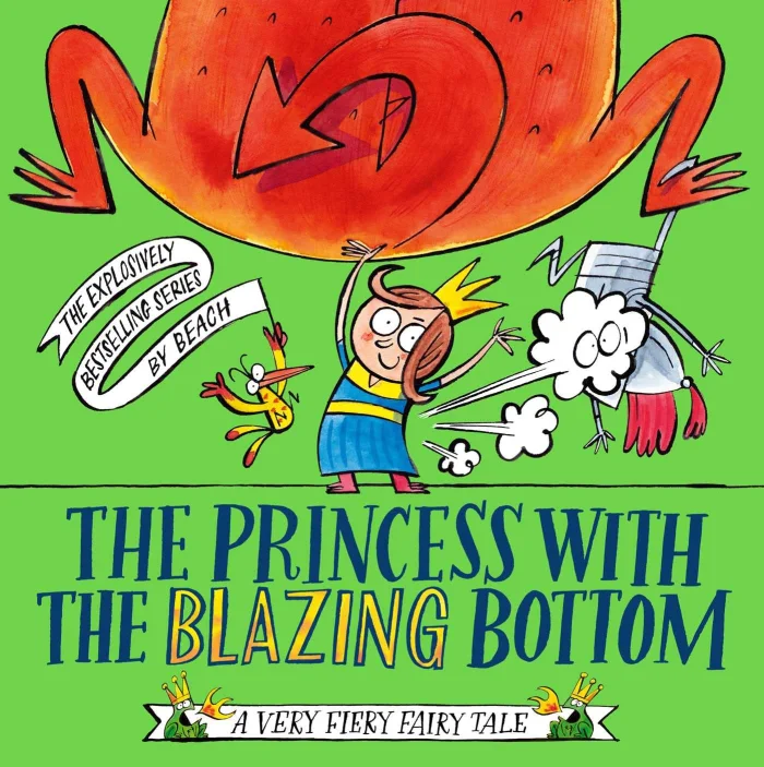 The Princess With The Blazing Bottom (3), anglická kniha