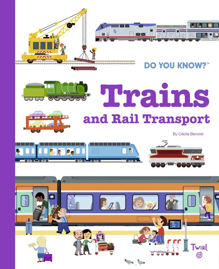 Trains and Rail Transport, anglická kniha