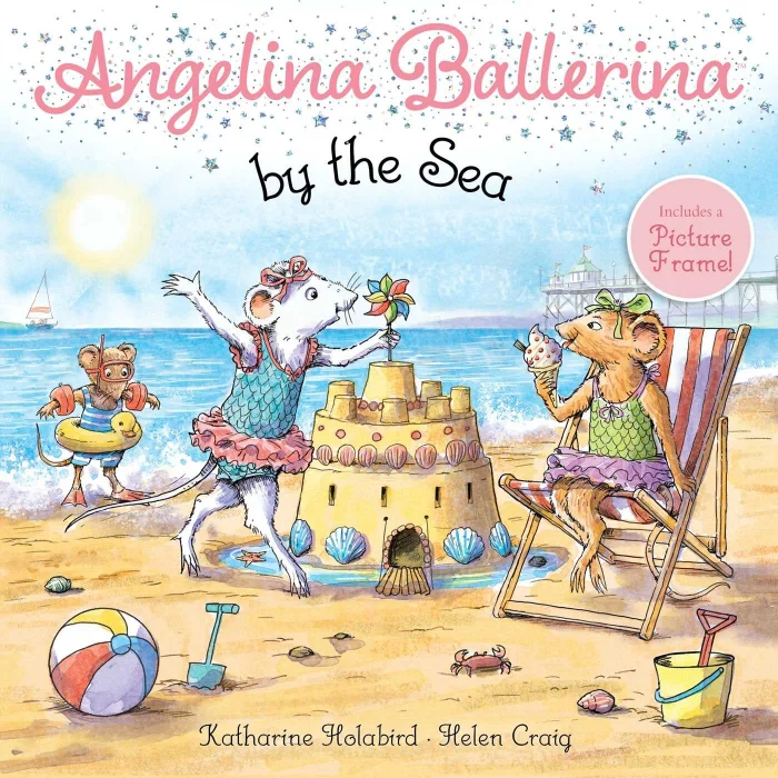 Angelina Ballerina by the Sea, anglická kniha