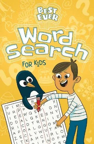 Best Ever Wordsearch for Kids, anglická kniha