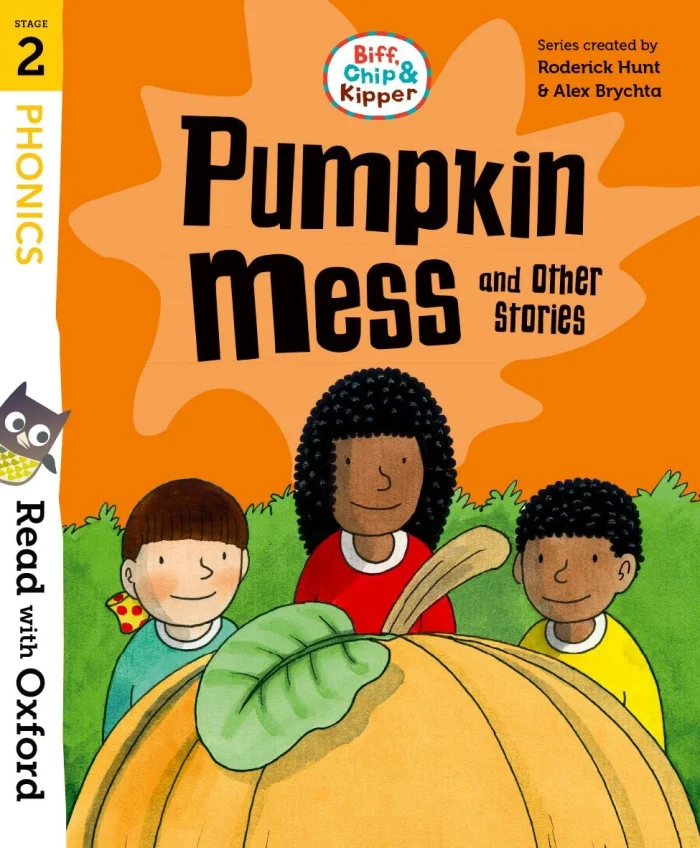 Biff, Chip and Kipper (Phonics): Pumpkin Mess and Other Stories (L2/3) anglická kniha