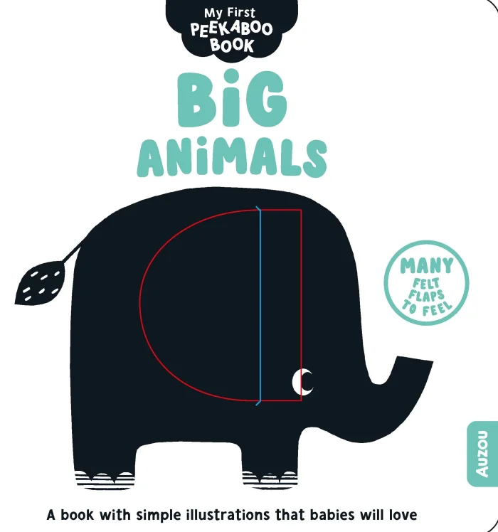 Big Animals, anglická kniha - leporelo