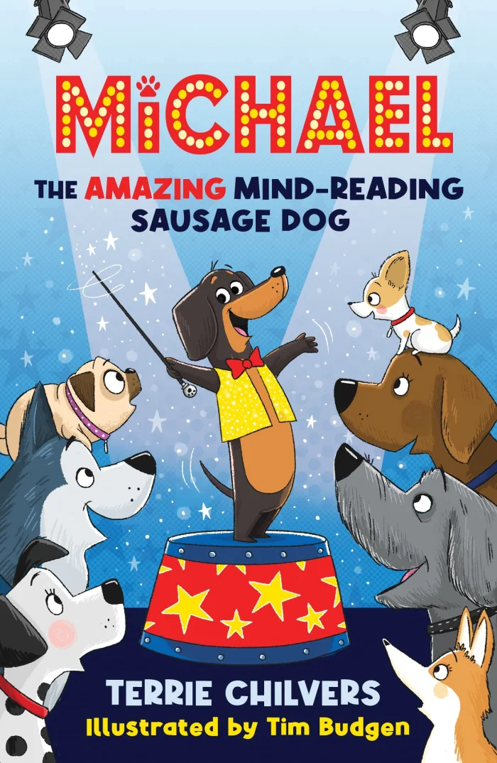 Michael the Amazing Mind-Reading Sausage Dog, anglická kniha