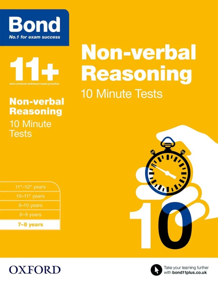 Non-verbal Reasoning 10 Minute Tests (7-8 years), pracovný zošit