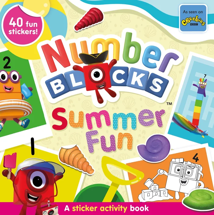 Summer Fun (A Sticker Activity Book), zošit s úlohami a nálepkami