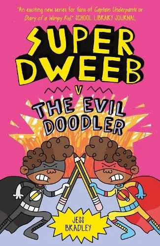 Super Dweeb vs the Evil Doodler (3), anglická kniha - komiks
