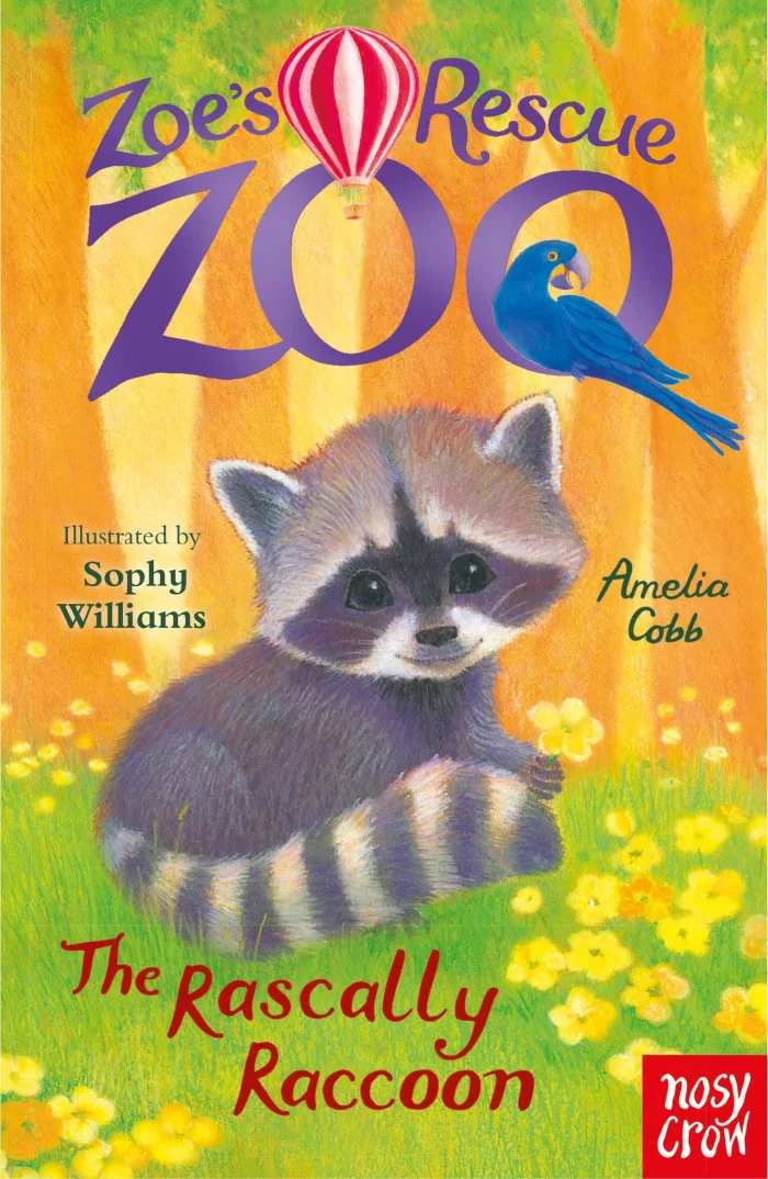 The Rascally Raccoon, anglická kniha