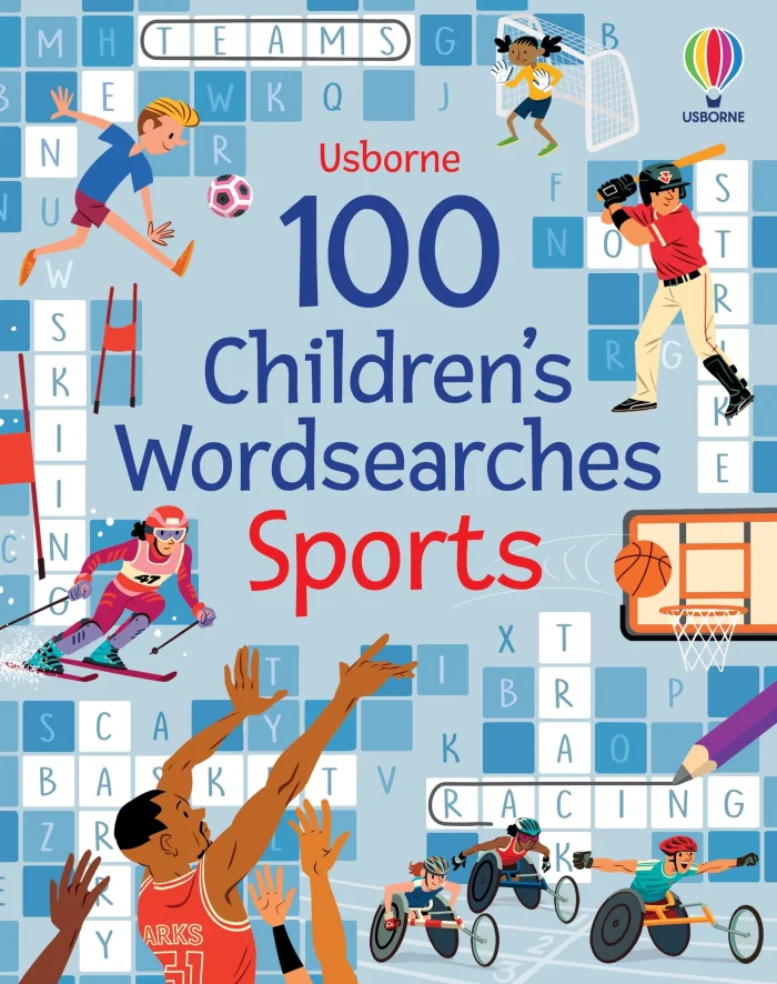100 Children's Wordsearches: Sports, anglická kniha