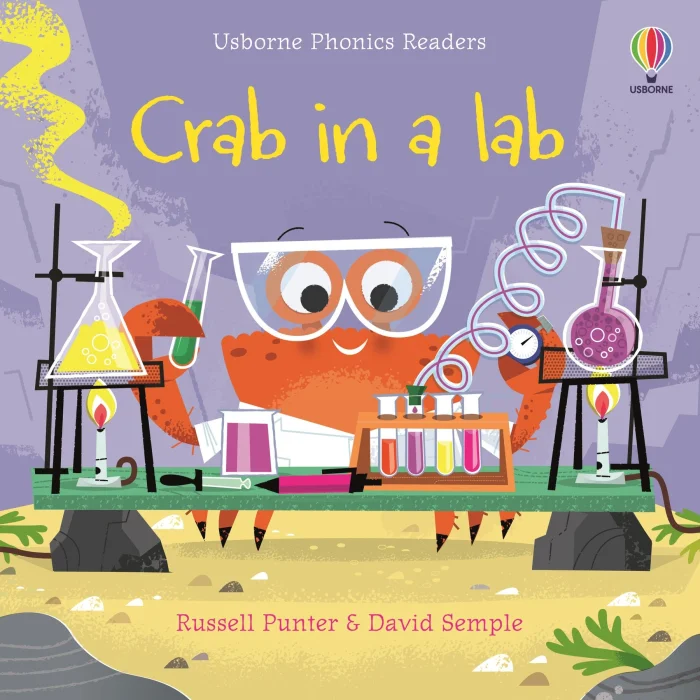 Crab in a lab (L7), anglická kniha