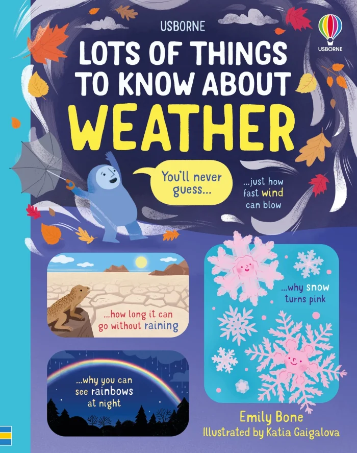 Lots of Things to Know About Weather, anglická kniha