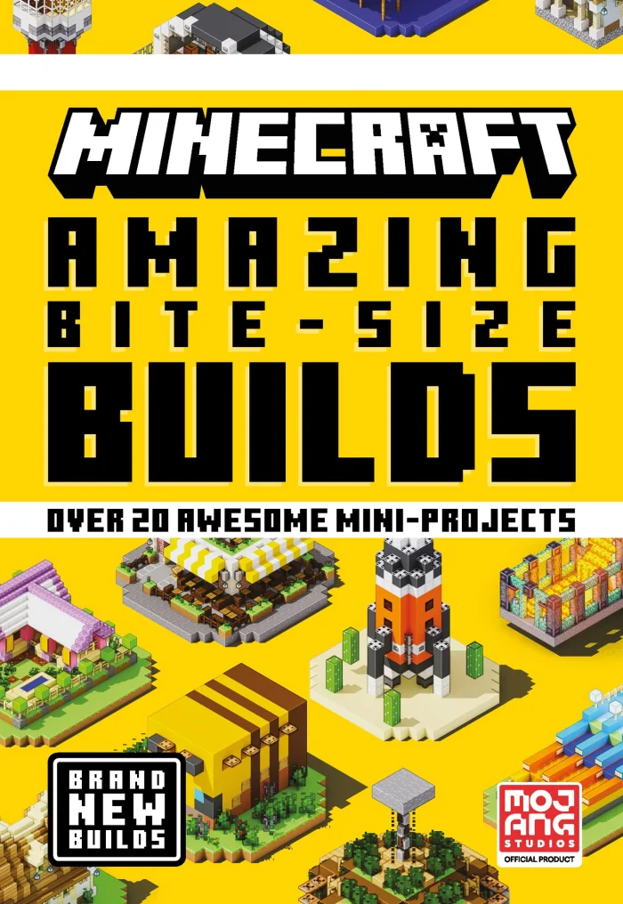 Minecraft Amazing Bite Size Builds, anglická kniha