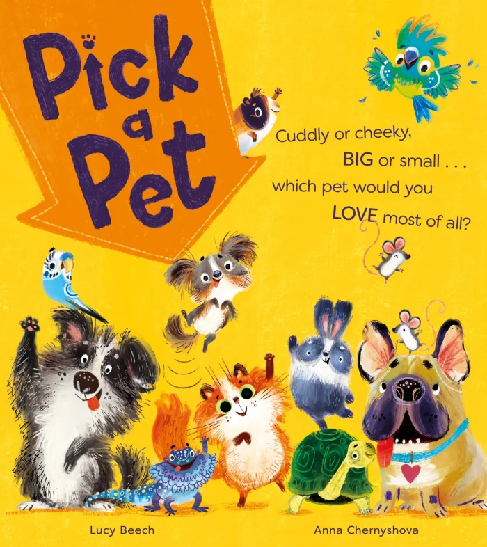 Pick a Pet, anglická kniha