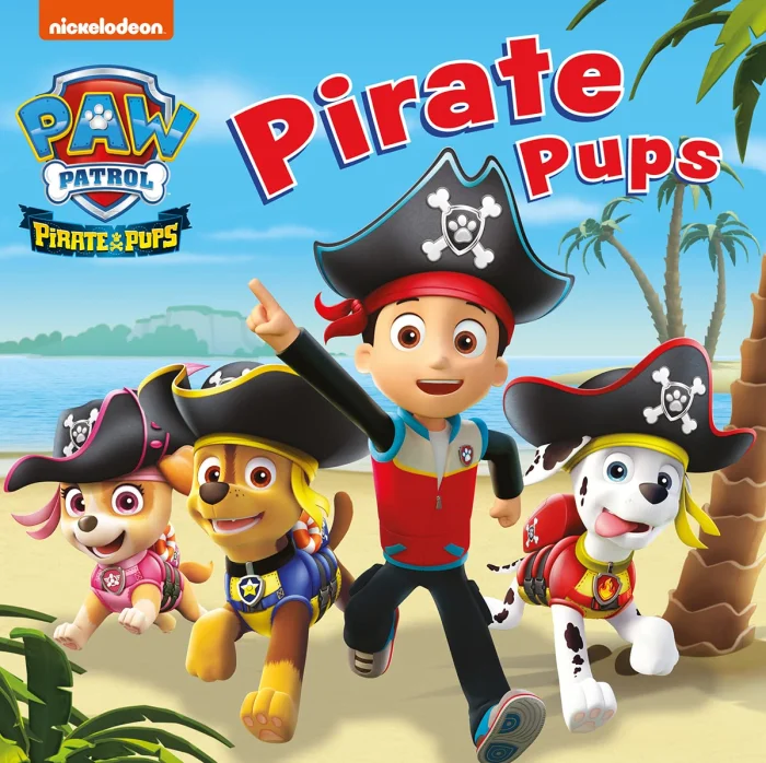 PIRATE PUPS, anglická kniha - leporelo