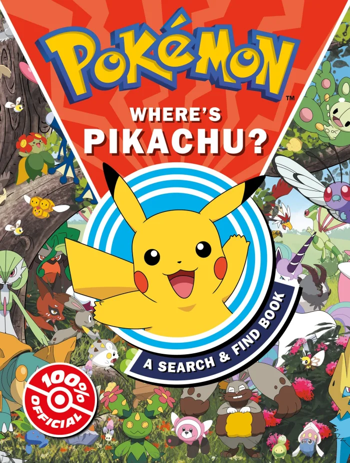 Where’s Pikachu?, anglická kniha