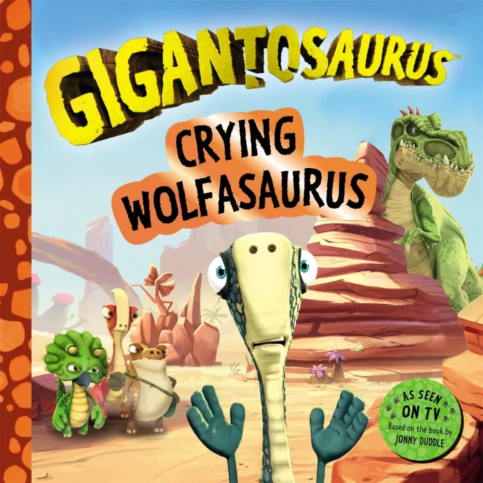 Crying Wolfasaurus, anglická kniha