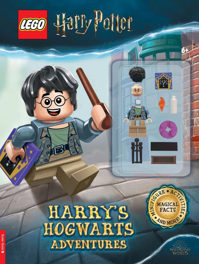Harry's Hogwarts Adventures, kniha s úlohami a Lego panáčikom