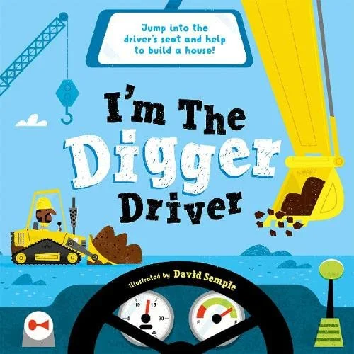 I'm The Digger Driver, anglická kniha