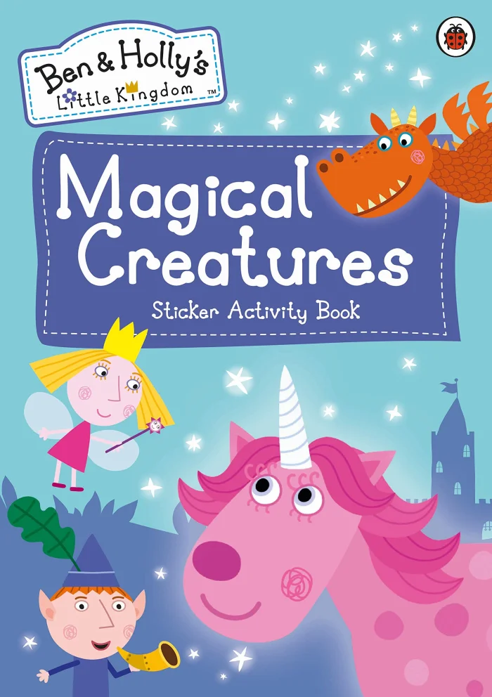 Magical Creatures, nálepkový zošit s úlohami