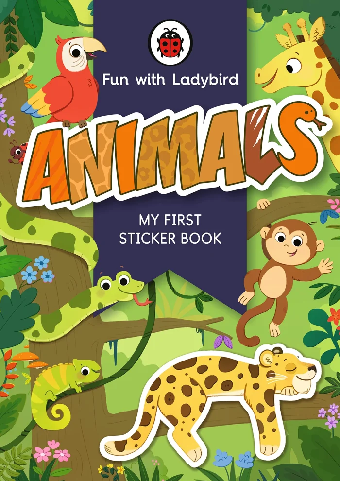 My First Sticker Book: Animals, nálepkový zošit s úlohami
