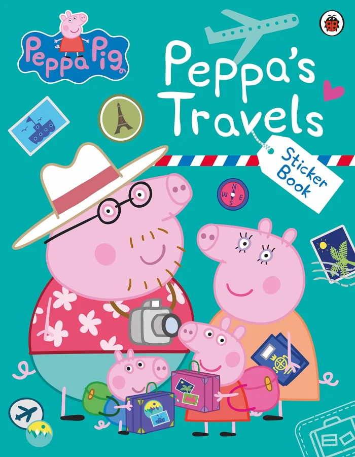 Peppa's Travels, nálepkový zošit
