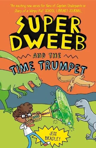 Super Dweeb and the Time Trumpet (4), anglická kniha - komiks
