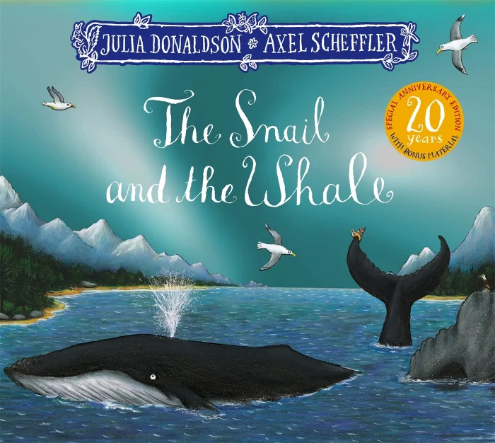 The Snail and the Whale 20th Anniversary Edition, anglická kniha