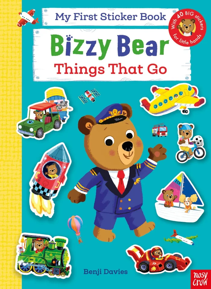 Things That Go (My First Sticker Book), nálepkový zošit