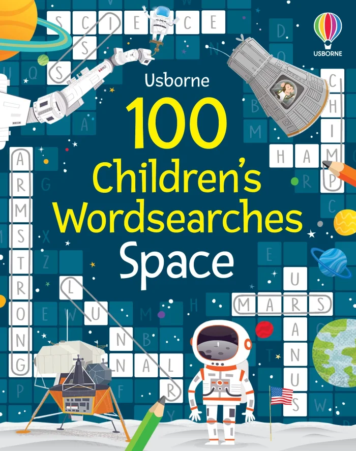 100 Children's Wordsearches: Space, anglická kniha