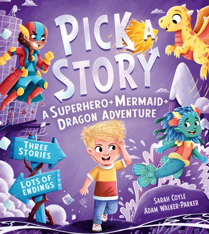 A Superhero Mermaid Dragon Adventure, anglická kniha
