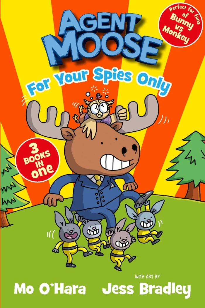 Agent Moose: Super Spy (3 in 1), anglická kniha - komiks