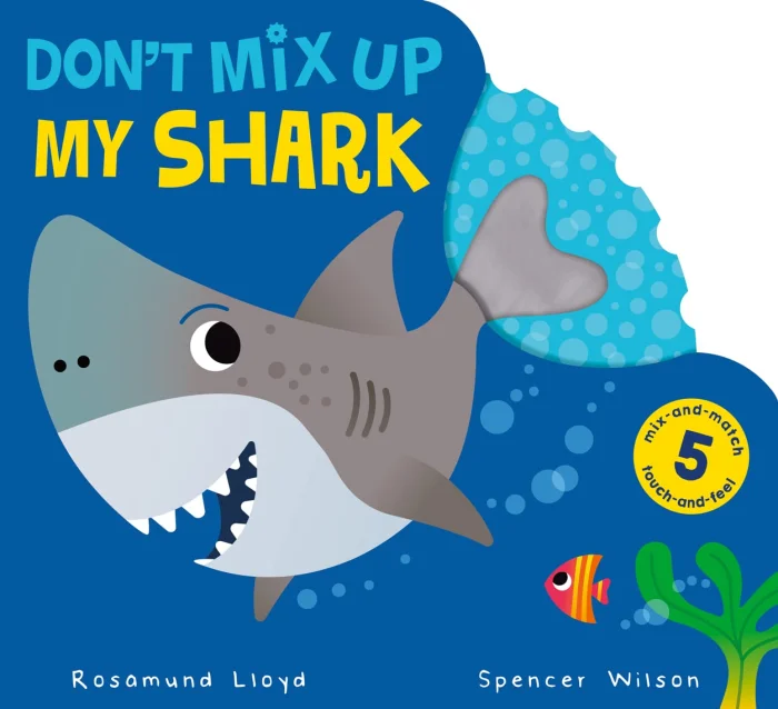 Don't Mix Up My Shark, anglická kniha - leporelo