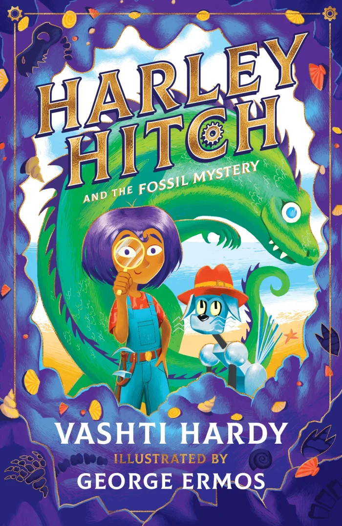 Harley Hitch and the Fossil Mystery (3), anglická kniha