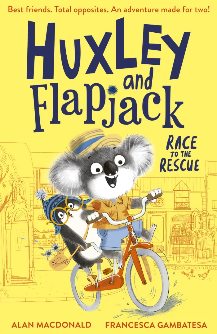 Huxley and Flapjack: Race to the Rescue (1), anglická kniha