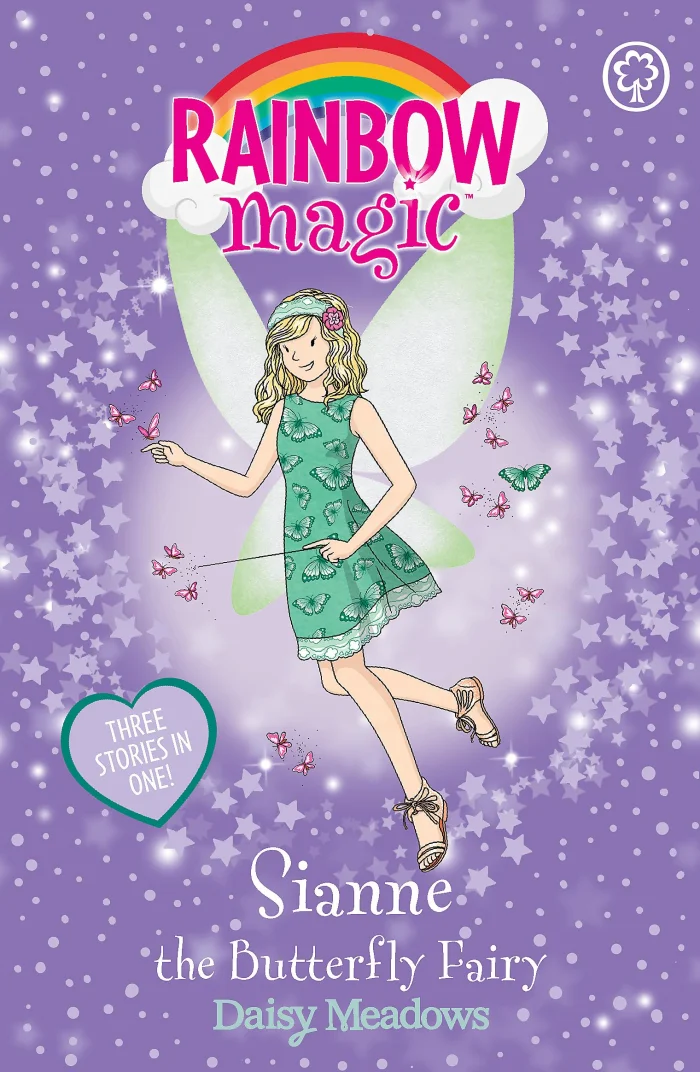 Sianne the Butterfly Fairy (3 stories in 1), anglická kniha