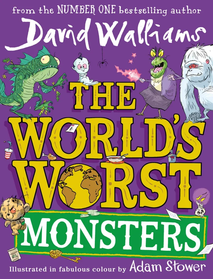 The World’s Worst Monsters, anglická kniha