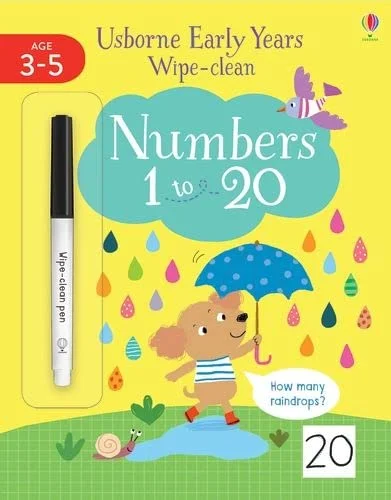 Numbers 1 to 20, zošit s úlohami