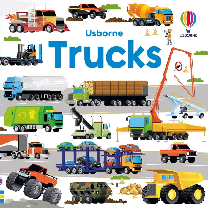 Trucks (49 ks), puzzle + kniha