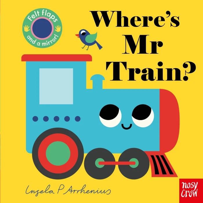 Where's Mr Train?, anglická kniha - leporelo