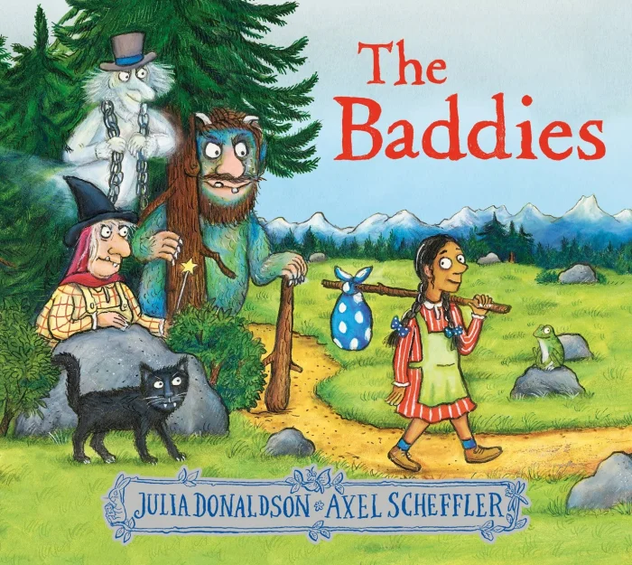 The Baddies, anglická kniha - leporelo
