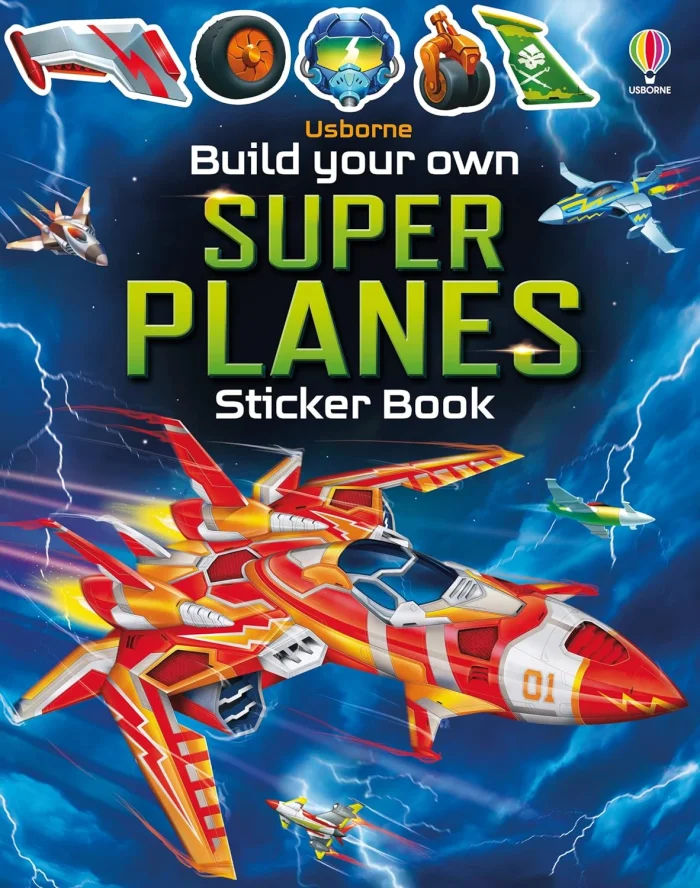 Build Your Own Super Planes, nálepkový zošit