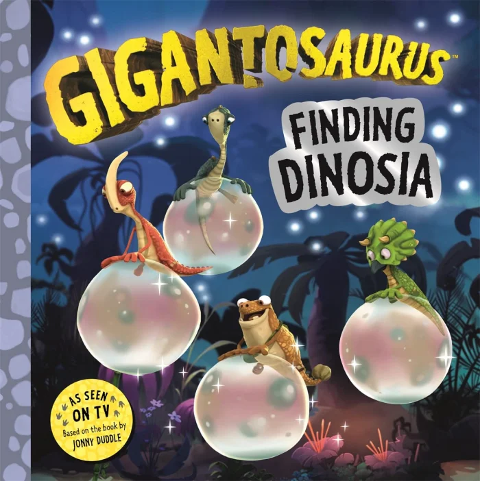 Finding Dinosia, anglická kniha