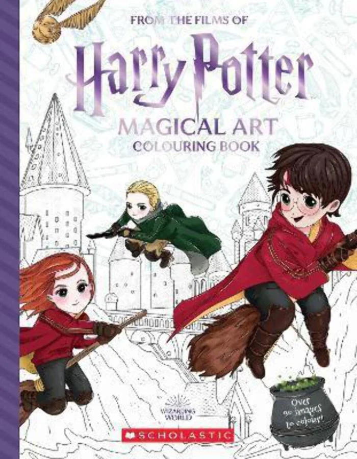 Harry Potter: Magical Art Colouring book, omaľovánka