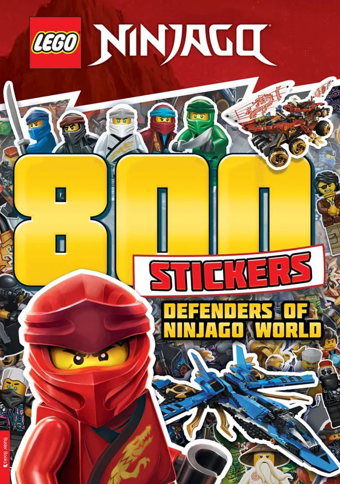 Lego Defenders of Ninjago World, anglická kniha s nálepkami
