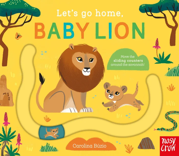 Let's Go Home, Baby Lion, anglická kniha - leporelo