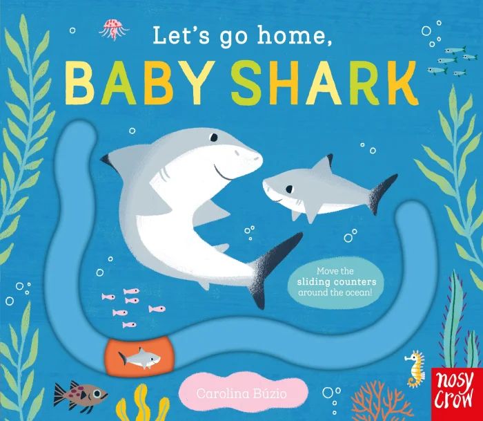 Let's Go Home, Baby Shark, anglická kniha - leporelo