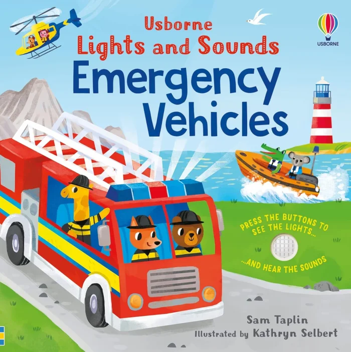 Lights and Sounds Emergency Vehicles, leporelo so zvukmi
