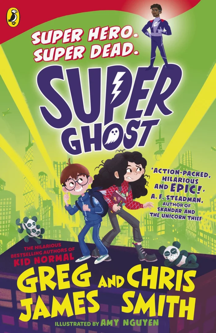 Super Ghost, anglická kniha